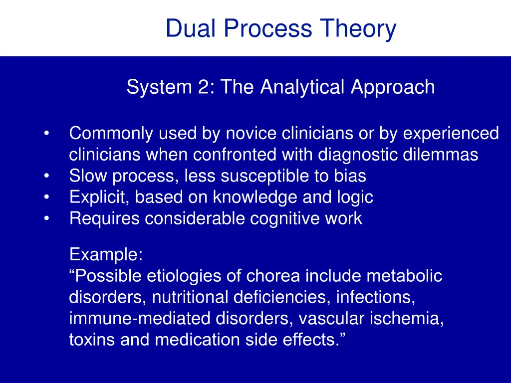 dual process theory 3