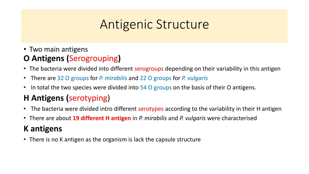 antigenic structure