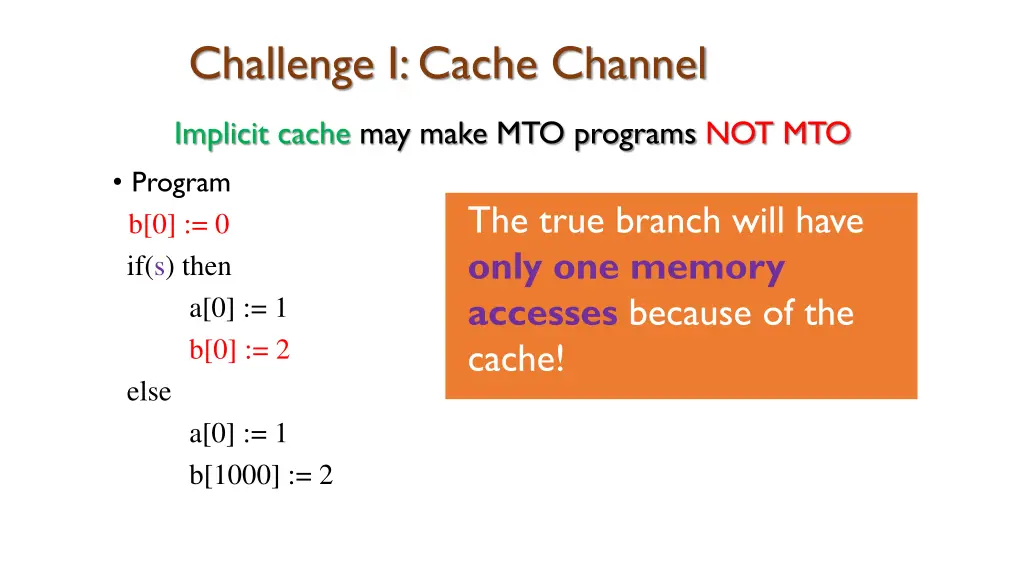 challenge i cache channel