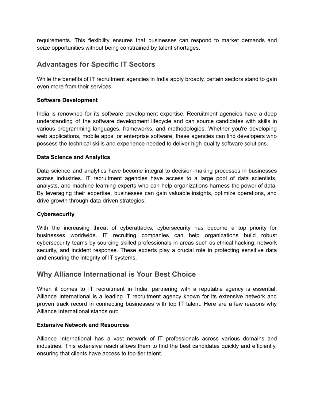 requirements this flexibility ensures that