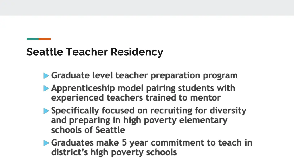 seattle teacher residency