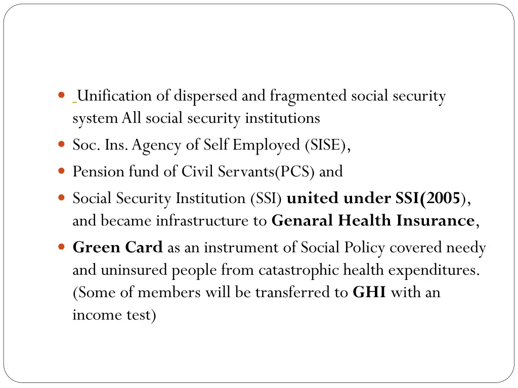 unification of dispersed and fragmented social