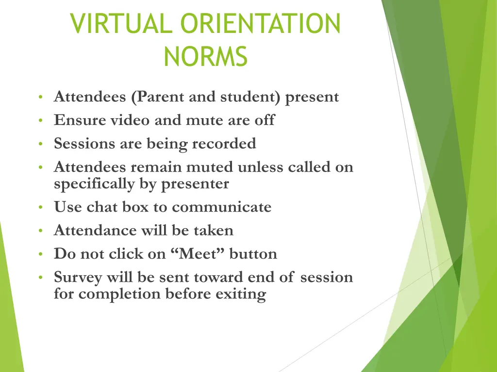 virtual orientation norms