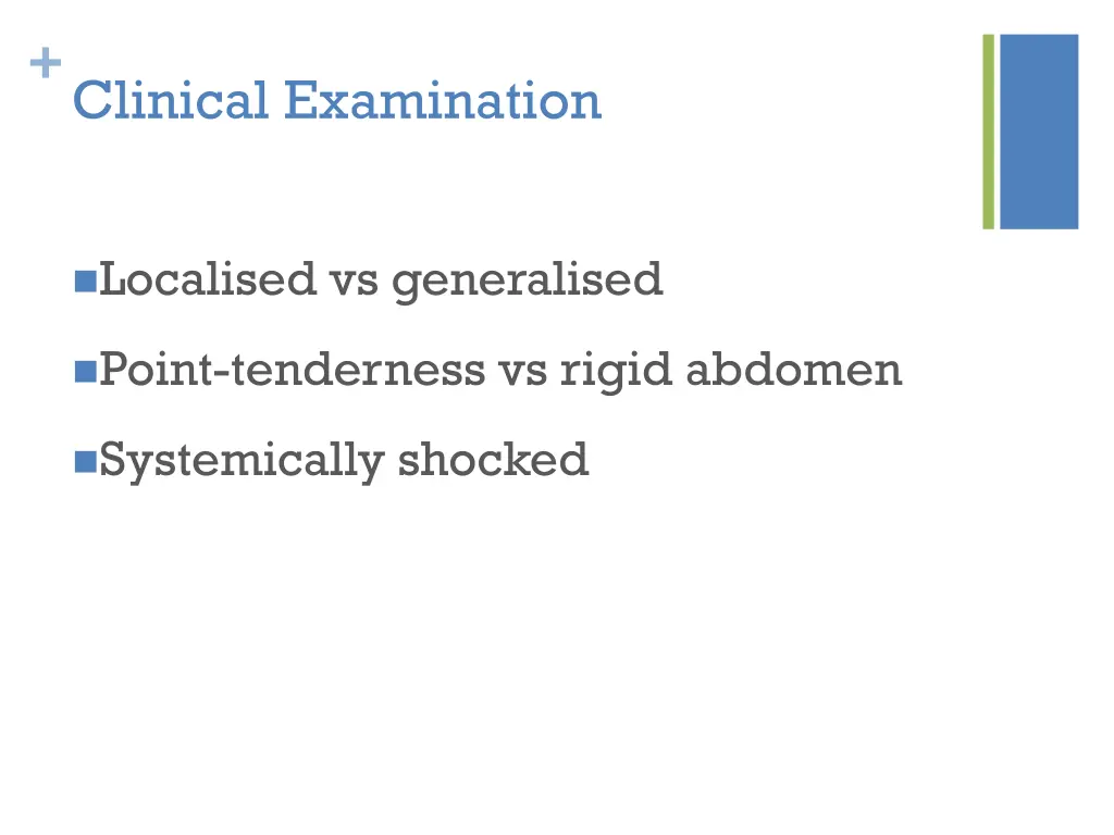 clinical examination