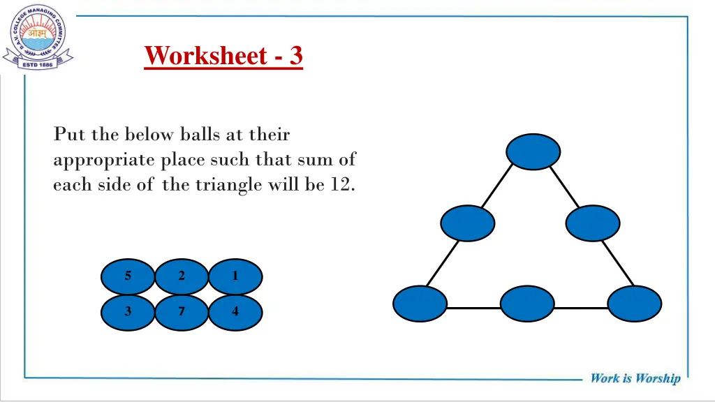 worksheet 3