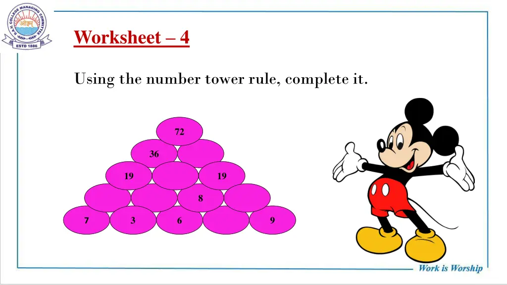 worksheet 4