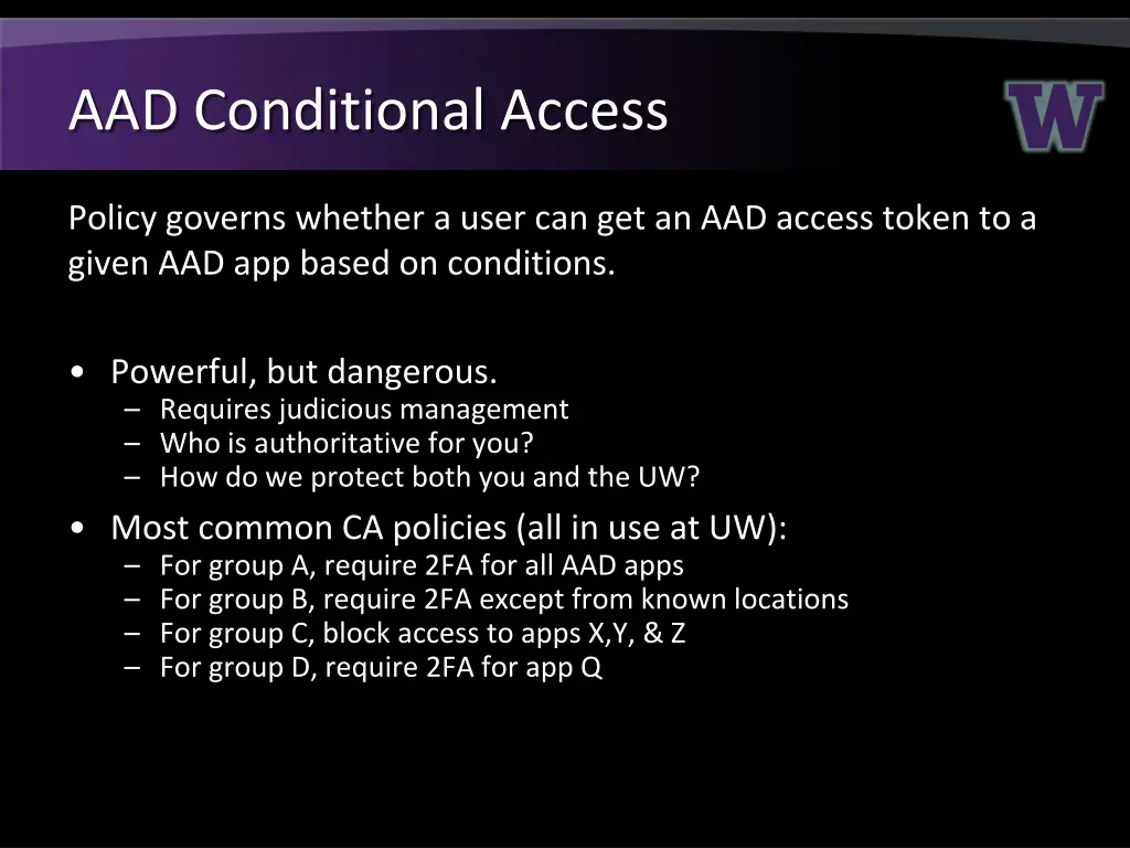 aad conditional access