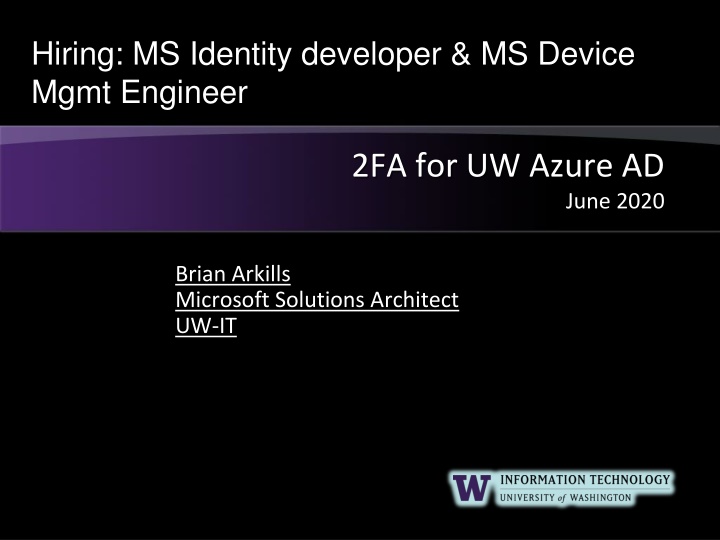 hiring ms identity developer ms device mgmt