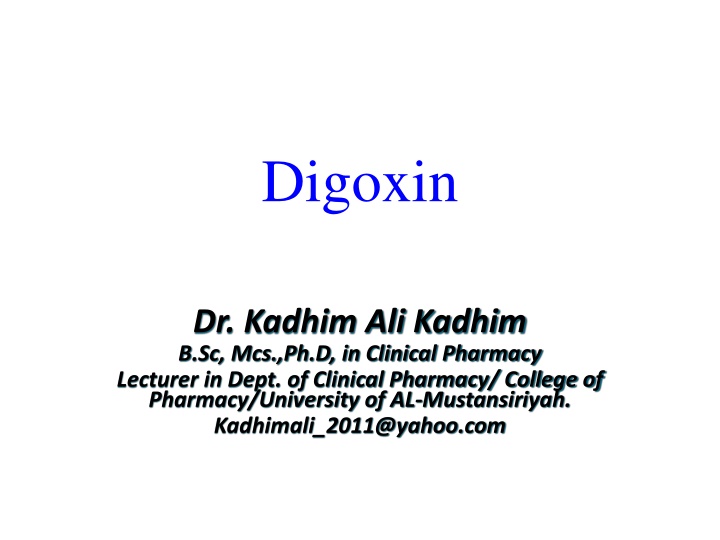 digoxin