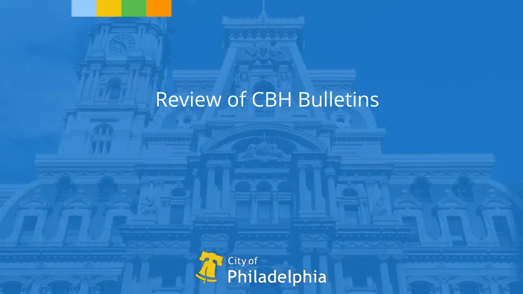 review of cbh bulletins