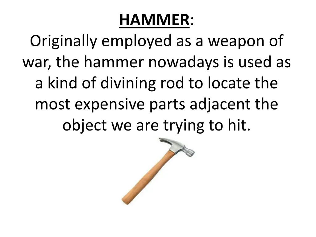 hammer