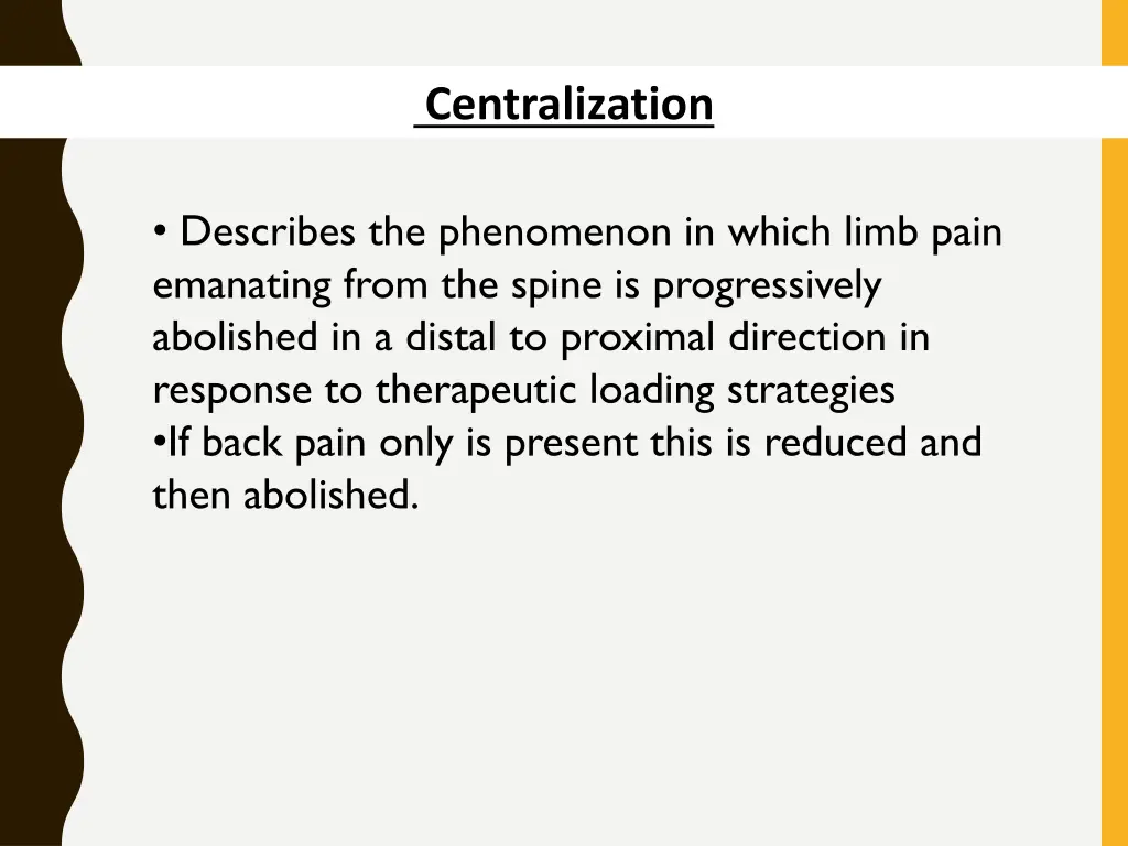 centralization