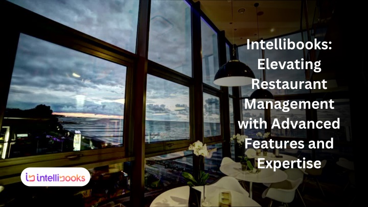 intellibooks elevating restaurant management with