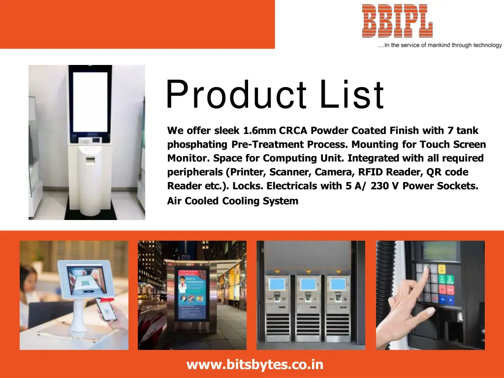 product list