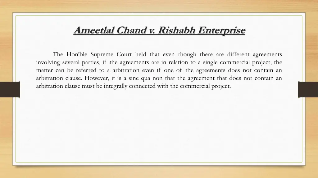 ameetlal chand v rishabh enterprise