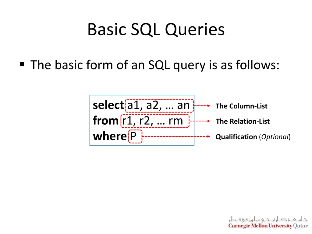 basic sql queries