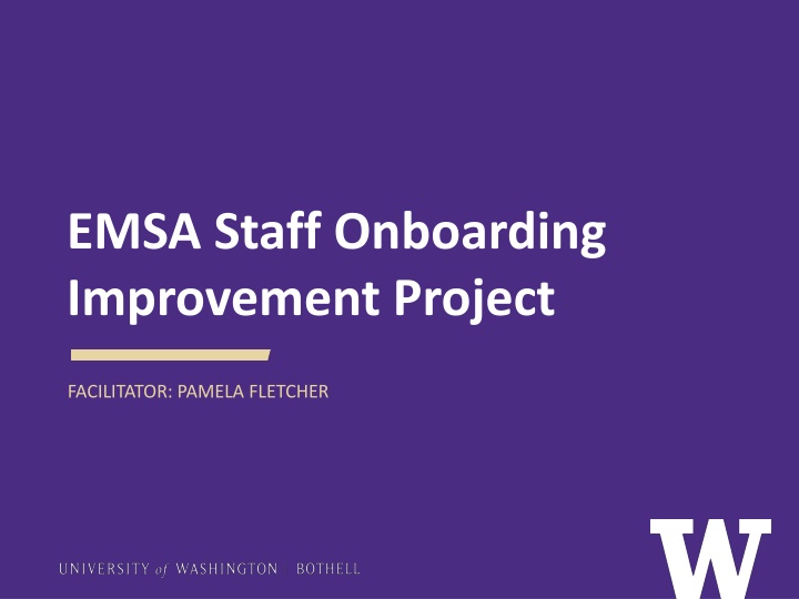 emsa staff onboarding improvement project