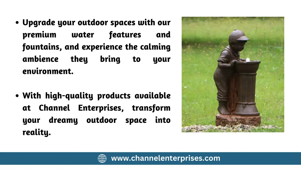 upgrade your outdoor spaces with our premium