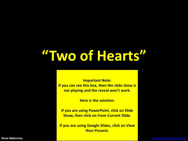 two of hearts