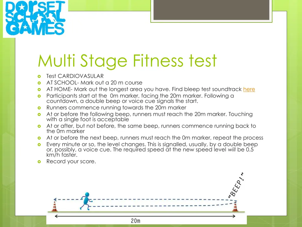 multi stage fitness test test cardiovasular