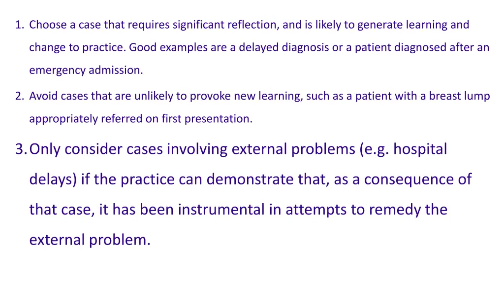 1 choose a case that requires significant 1