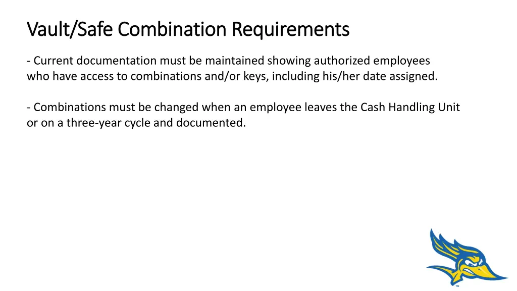 vault safe vault safe combination requirements