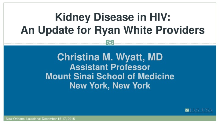 kidney disease in hiv an update for ryan white