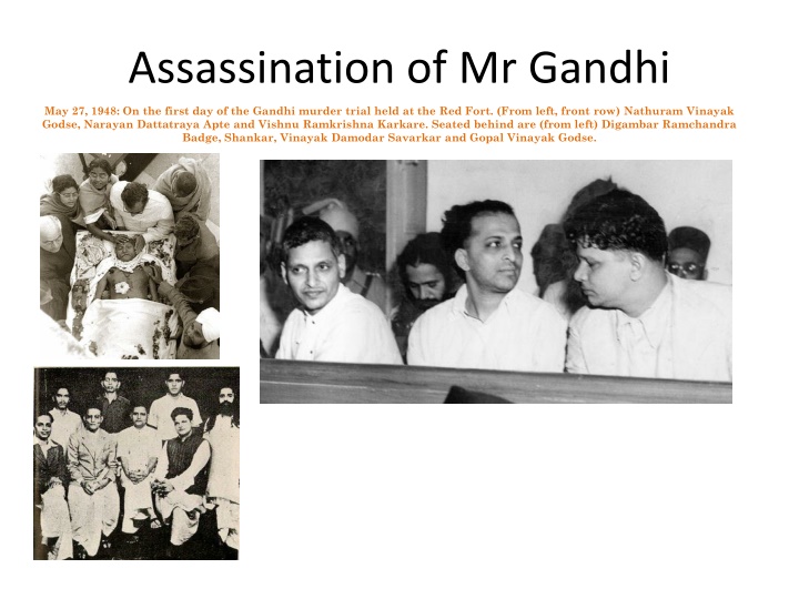 assassination of mr gandhi