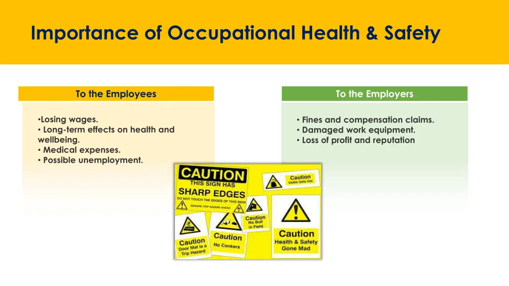 importance of occupational health safety