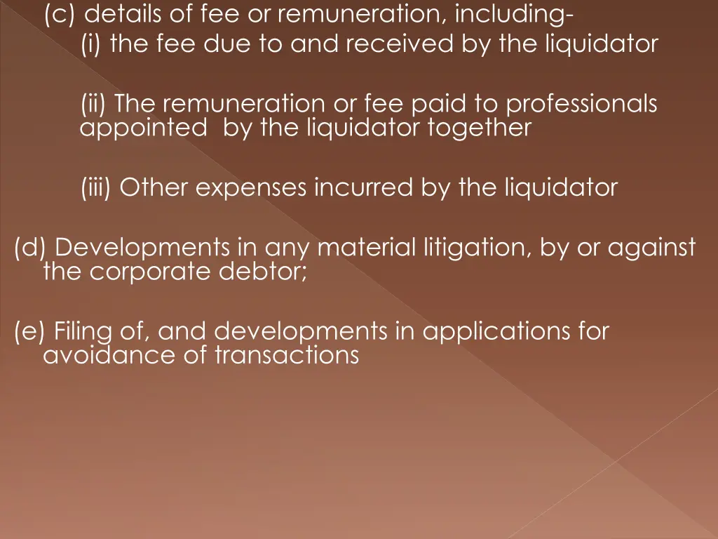 c details of fee or remuneration including