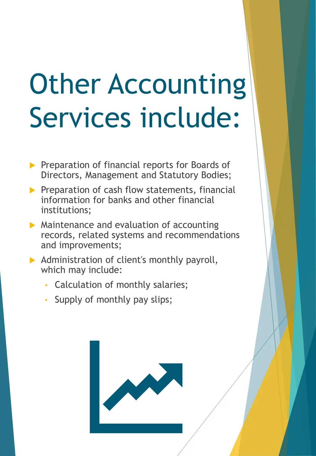 other accounting services include