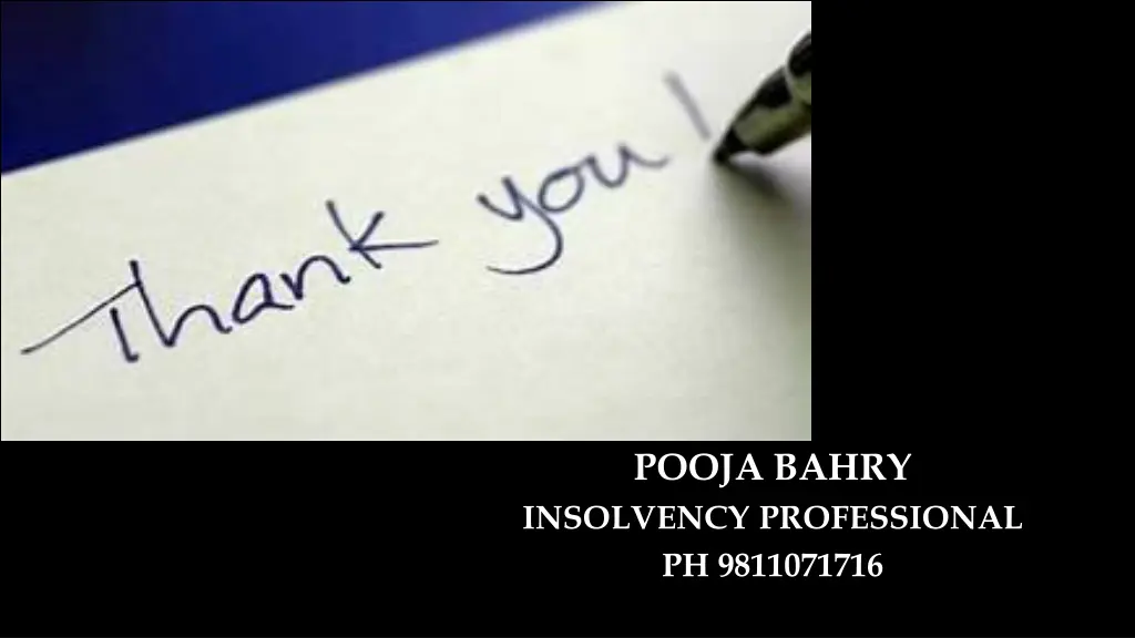 pooja bahry insolvency professional ph 9811071716