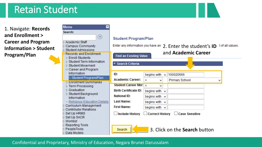 retain student retain student