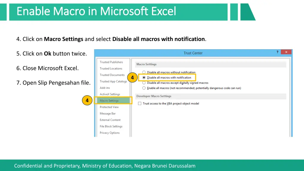 enable macro in microsoft excel enable macro 2