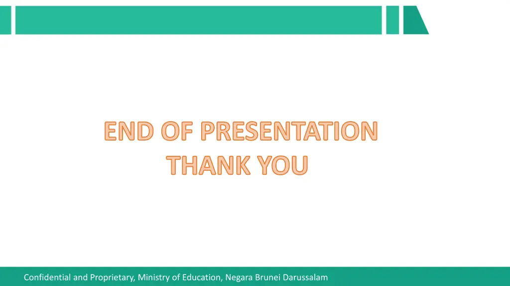 end of presentation thank you