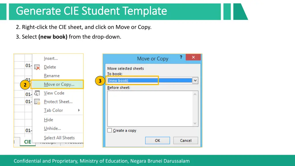 generate cie student template generate 1