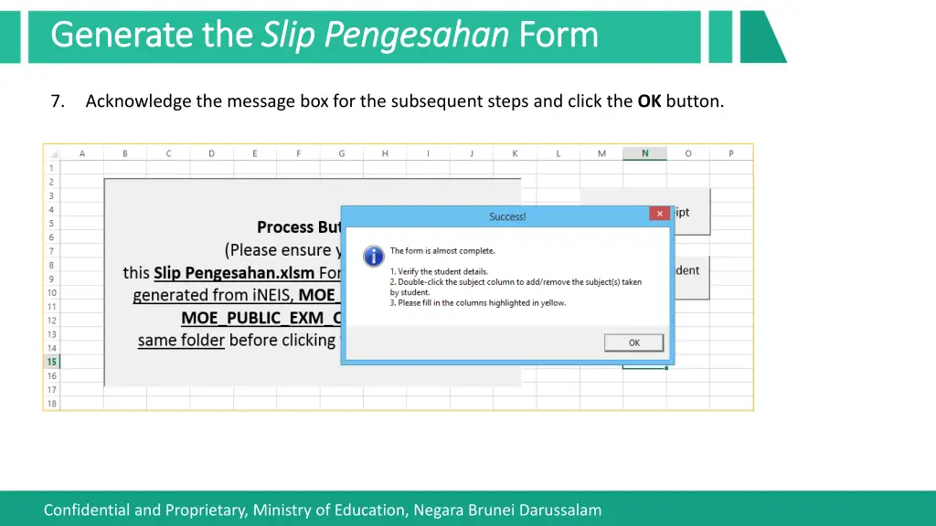 generate the generate the slip 2