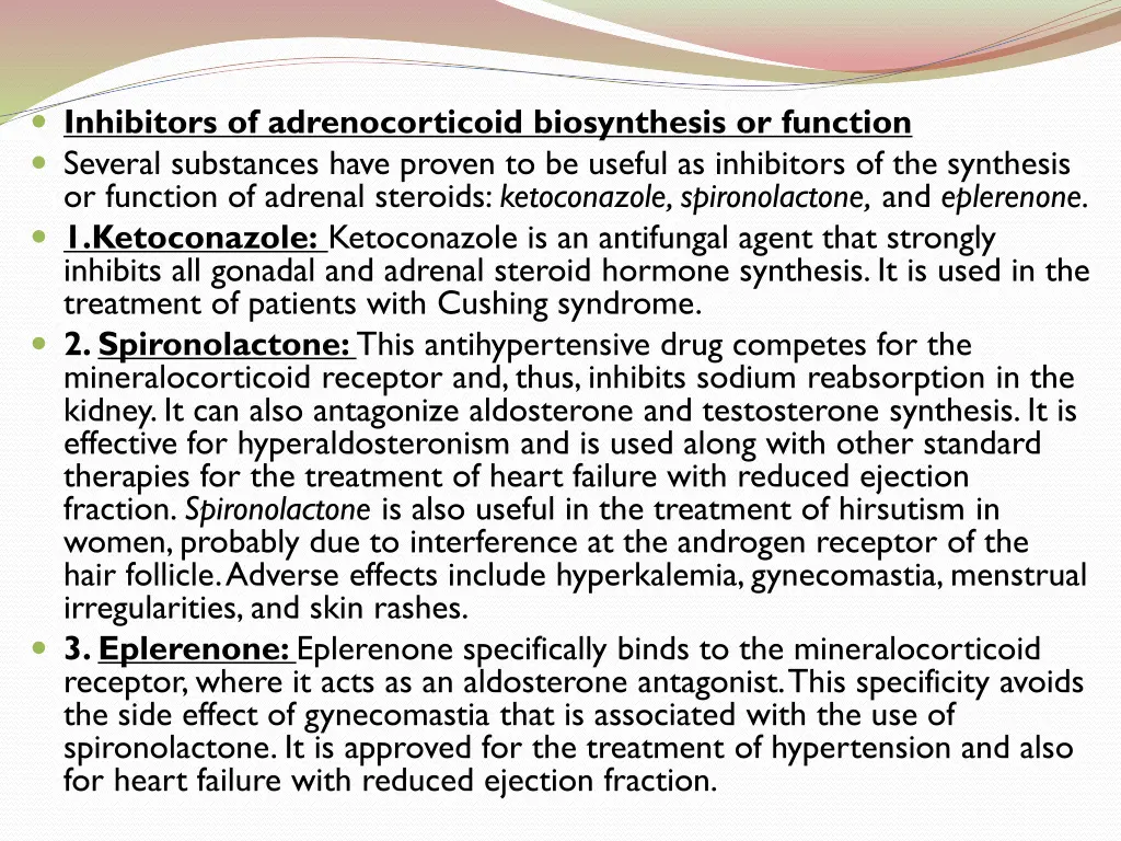 inhibitors of adrenocorticoid biosynthesis