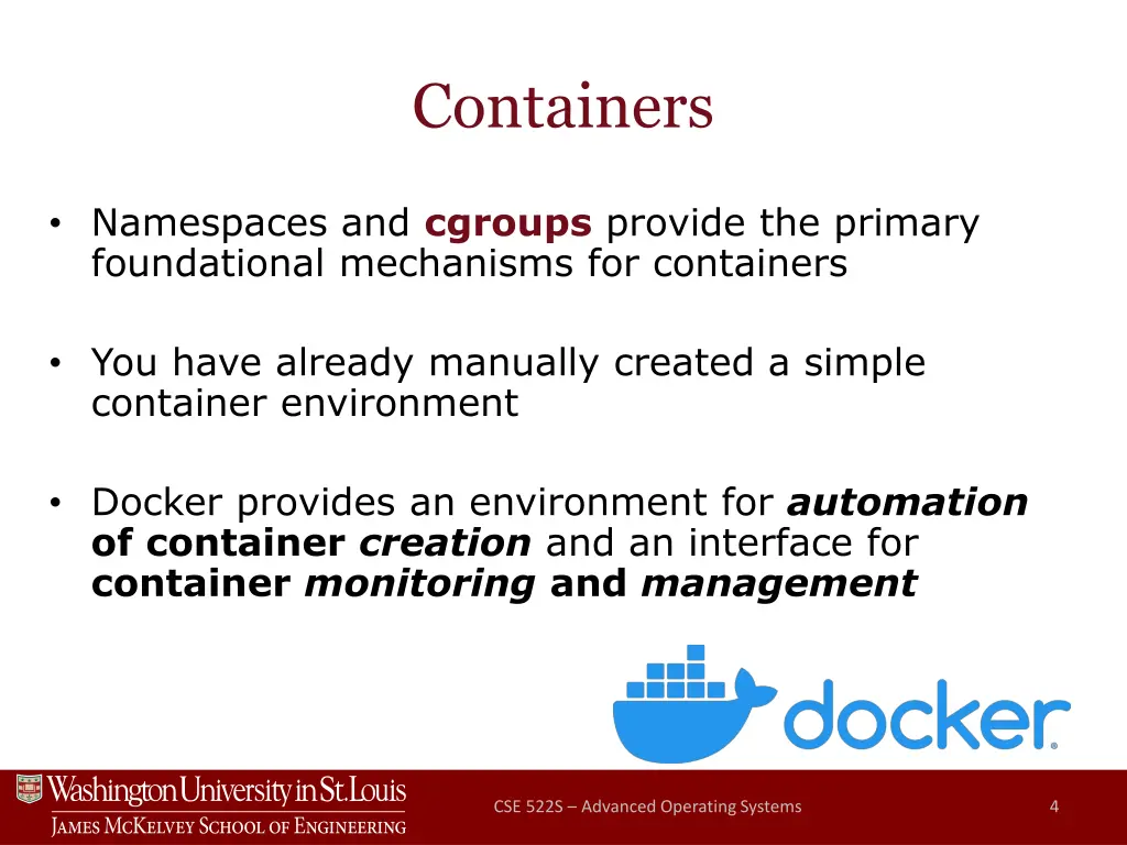 containers