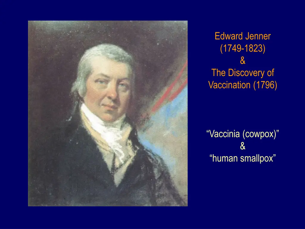 edward jenner 1749 1823 the discovery