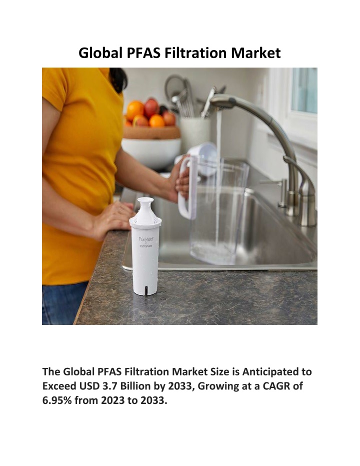 global pfas filtration market