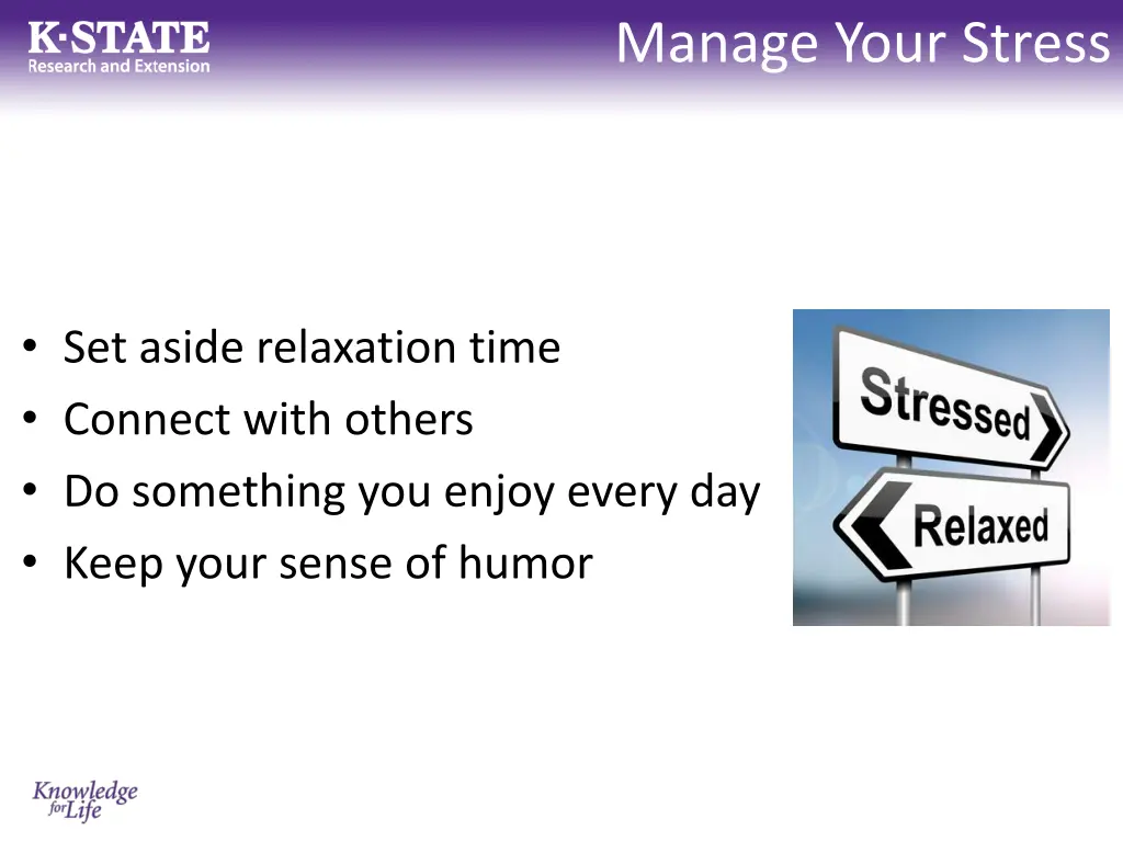 manage your stress 1