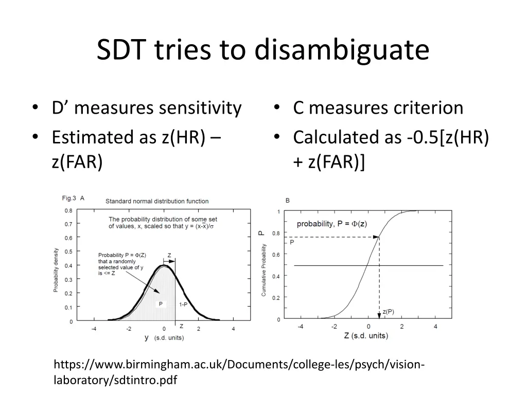 sdt tries to disambiguate