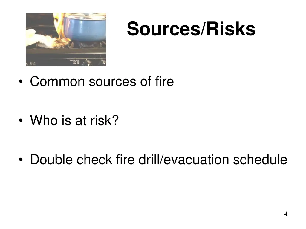 sources risks