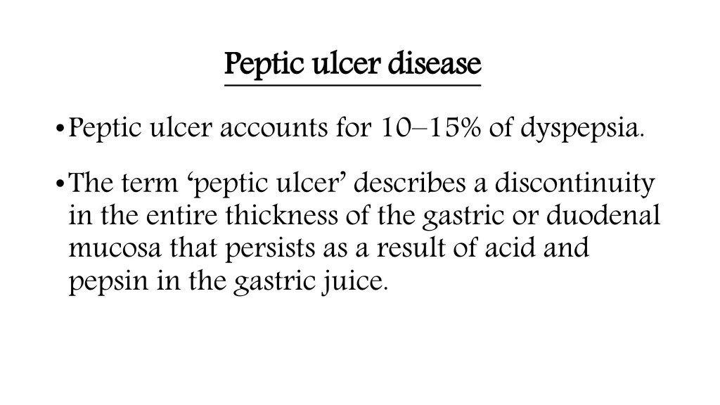 peptic ulcer disease 1