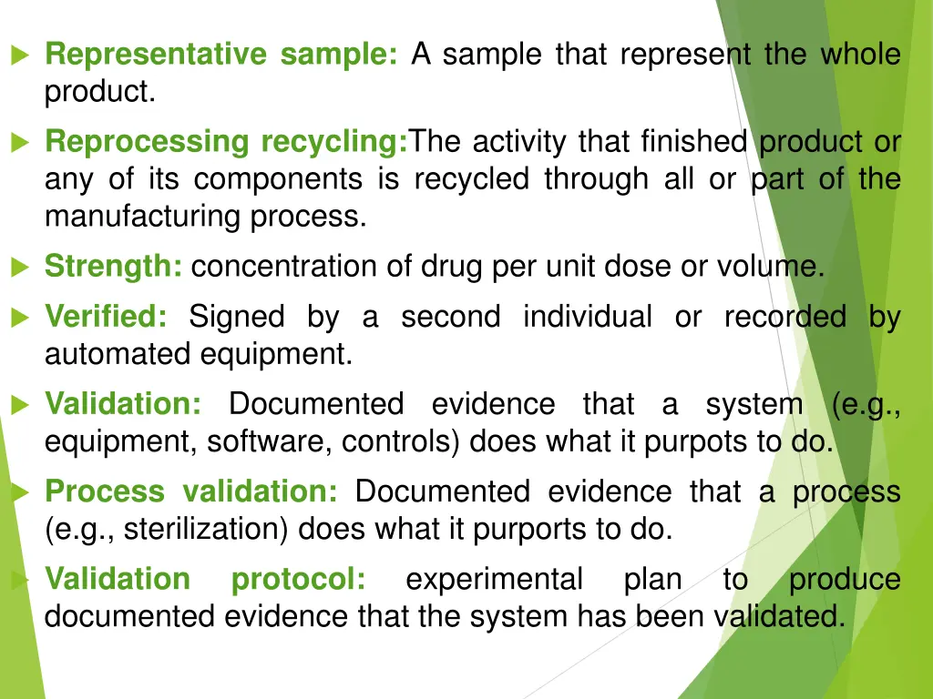 representative sample a sample that represent