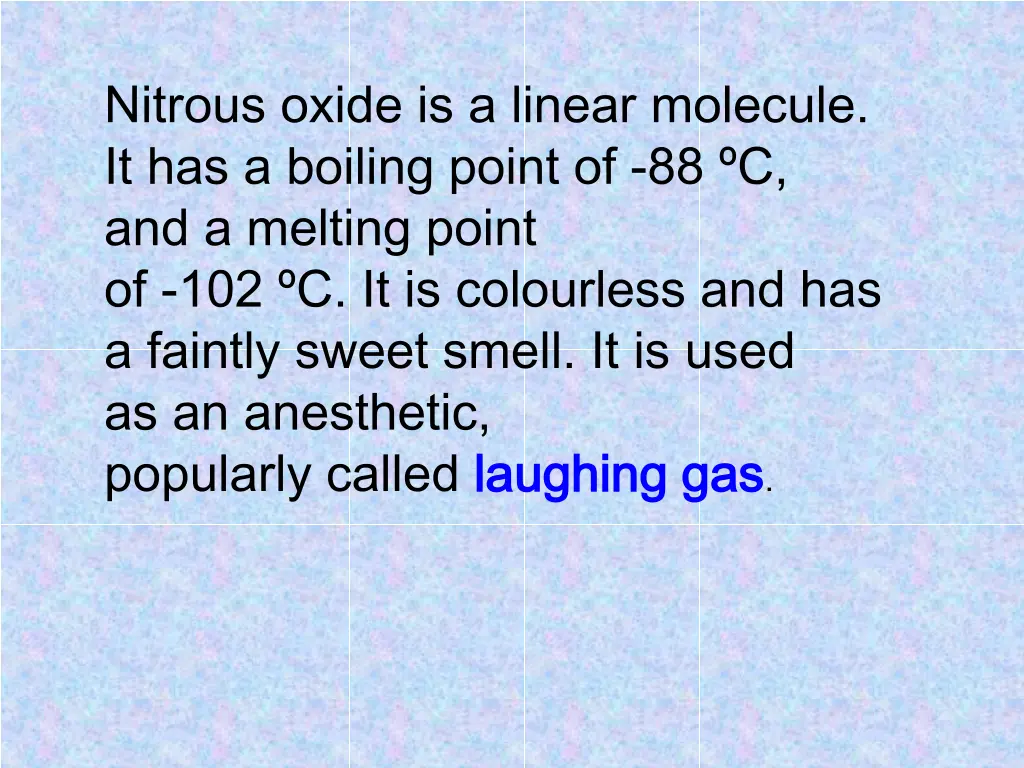 nitrous oxide is a linear molecule