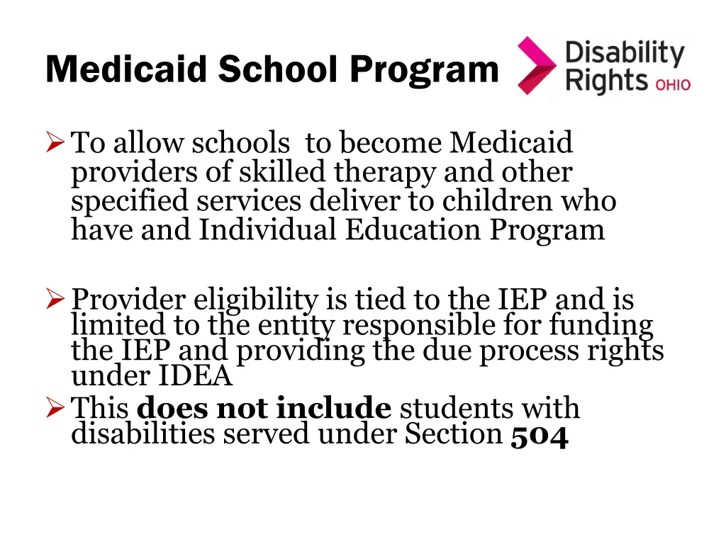 medicaid school program 1