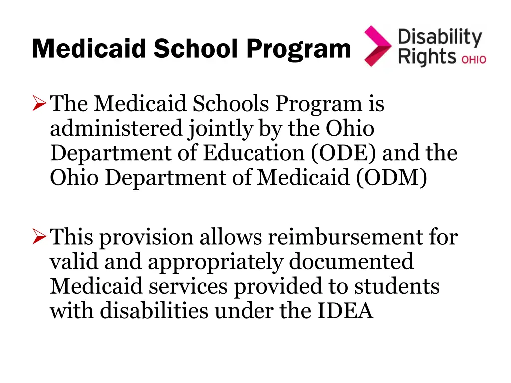 medicaid school program