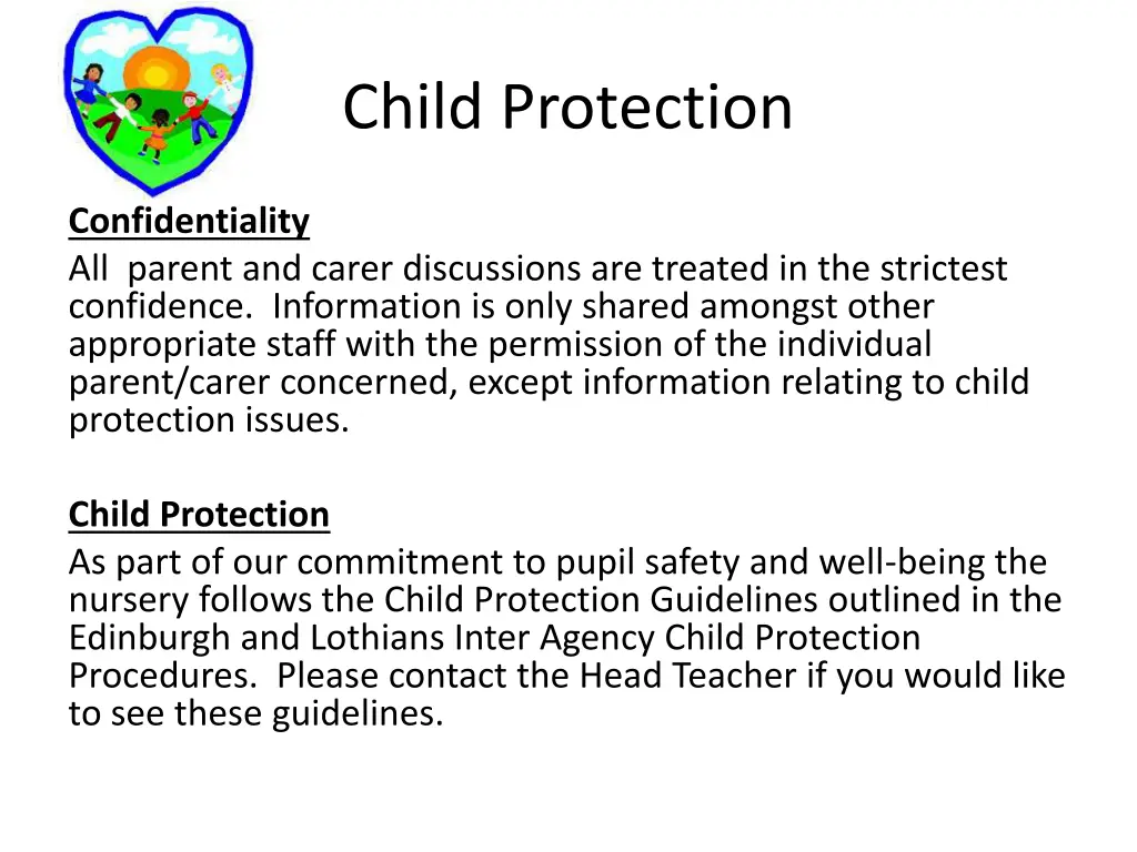 child protection